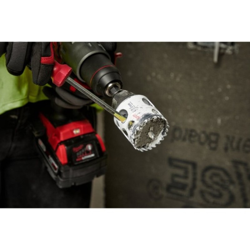 Набір свердл і біт Milwaukee SHOCKWAVE 40 шт, + коронок 10 шт в кейсі PACKOUT (4932492534)