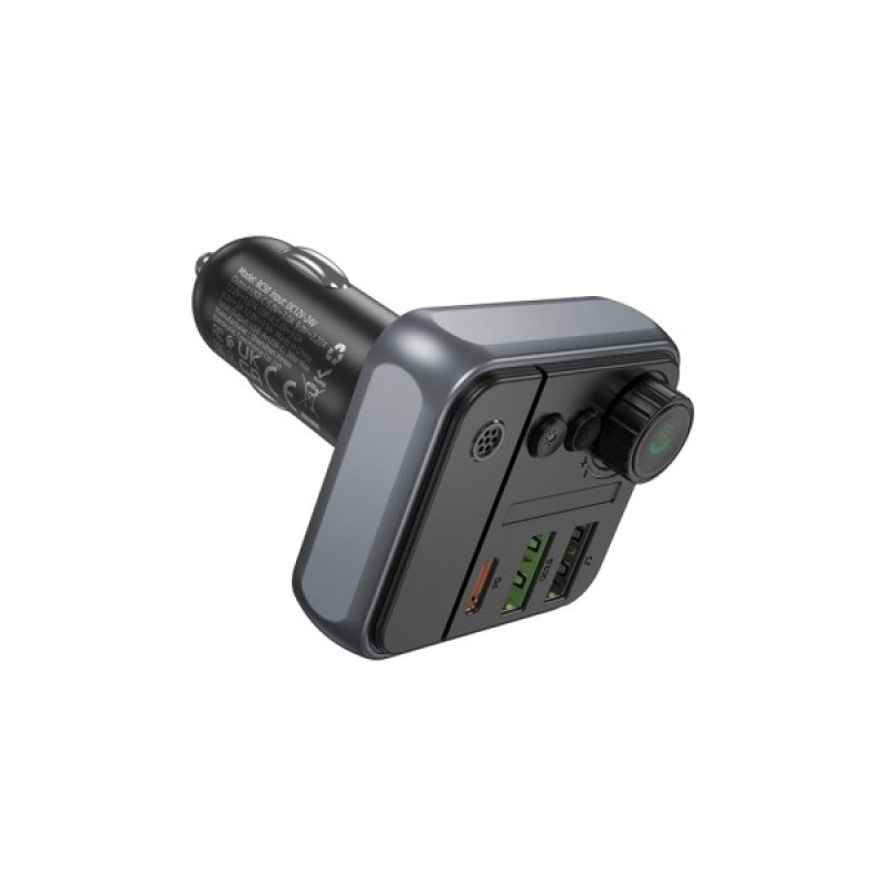 FM модулятор BOROFONE BC50, Black, Box
