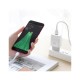 Зарядний пристрій HOCO C72A USB + cable USB to USB-C 10.5W White (Hoco C72AW/Tc)