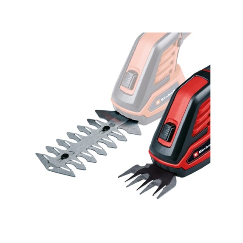 Кущоріз Einhell GC-CG 36/70 Li, 3.6V, 2Ah, різ 7/11см, крок різу 8мм (3410360)