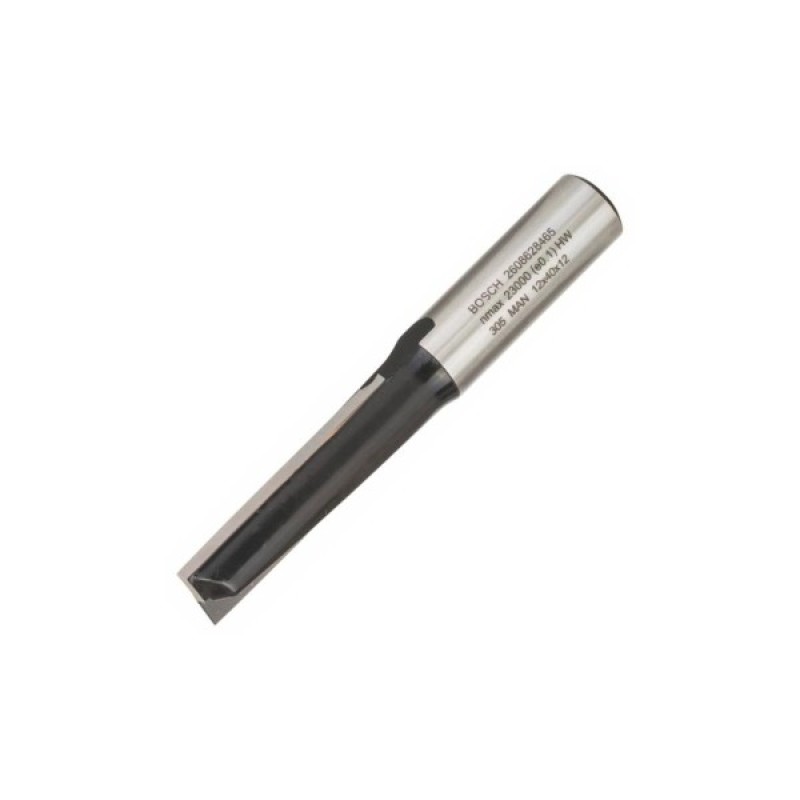 Фреза Bosch Professional пазова з двома лезами, Std, S12, D12, L40 (2.608.628.465)