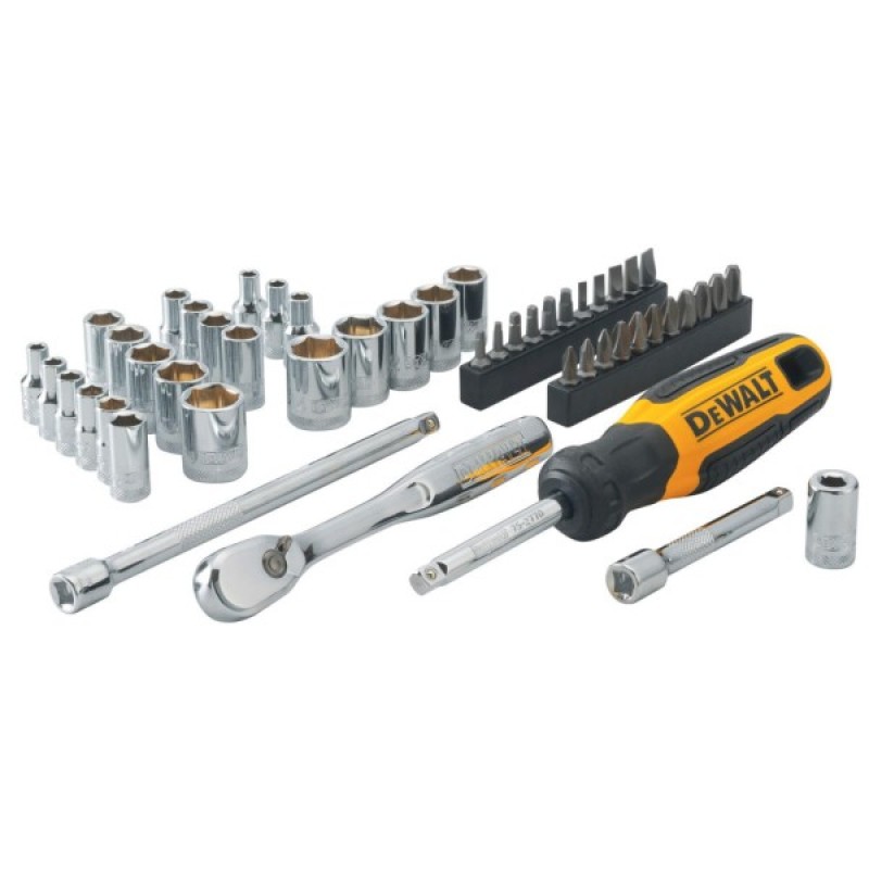 Набір інструментів DeWALT головок та біт 1/4", 50 шт. (DWMT81610-0)