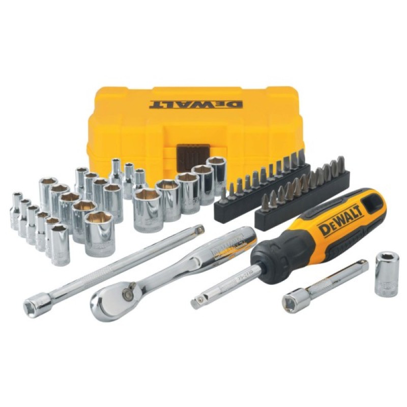 Набір інструментів DeWALT головок та біт 1/4", 50 шт. (DWMT81610-0)