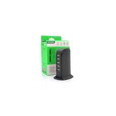 Зарядний пристрій iKAKU KSC-741 Desktop 5xUSB 5V 2.4A 12W Black (KSC-741-B)