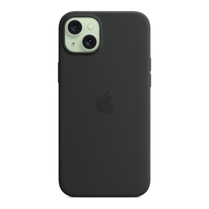Чохол до мобільного телефона Apple iPhone 15 Plus Silicone Case with MagSafe Black (MT103ZM/A)
