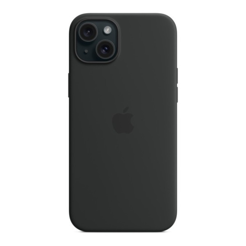 Чохол до мобільного телефона Apple iPhone 15 Plus Silicone Case with MagSafe Black (MT103ZM/A)