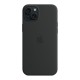Чохол до мобільного телефона Apple iPhone 15 Plus Silicone Case with MagSafe Black (MT103ZM/A)