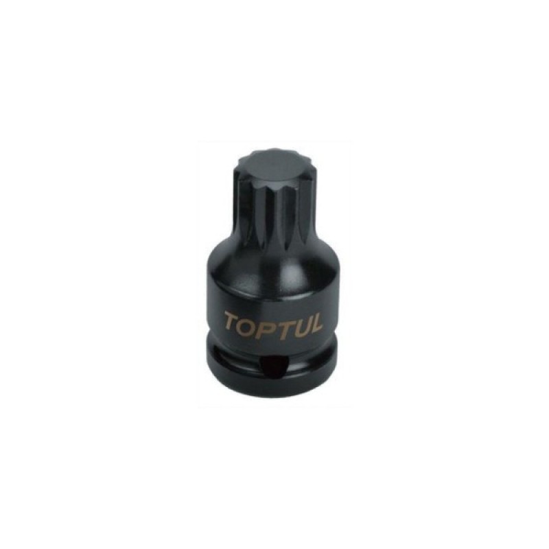 Головка торцева Toptul ударна SPLINE М18 L44мм 1/2" (KADB1618S)