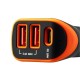 Зарядний пристрій Canyon Universal 3xUSB car adapter Black+Orange (CNE-CCA08BO)