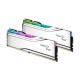 Модуль пам'яті для комп'ютера DDR5 32GB (2x16GB) 7600 MHz Trident Z5 Royal Silver G.Skill (F5-7600J3646G16GX2-TR5S)