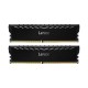 Модуль пам'яті для комп'ютера DDR4 16GB (2x8GB) 3600 MHz THOR Black Lexar (LD4U08G36C18LG-RGD)