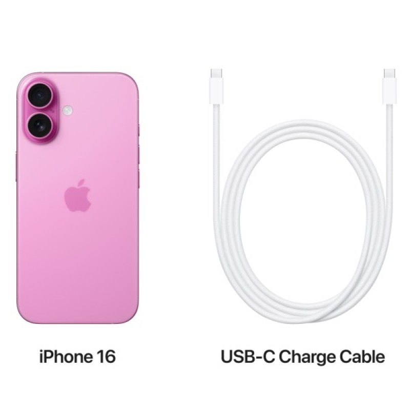 Мобільний телефон Apple iPhone 16 512GB Pink (MYEQ3)