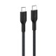 Дата кабель USB-C to USB-C 1.0m 240W black Belkin (CAB025HQ1MBK)