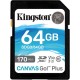 Карта пам'яті Kingston 64GB SDXC class 10 UHS-I U3 Canvas Go Plus (SDG3/64GB)
