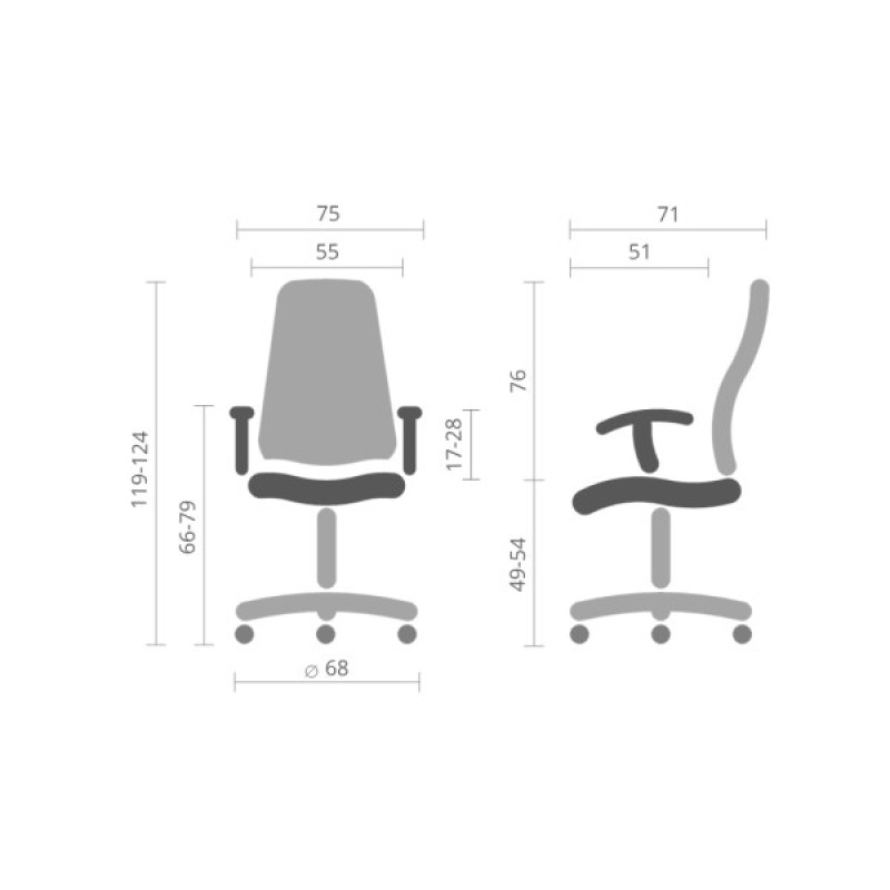Крісло ігрове Аклас Альтрон R-MB OT-R240 Сіре (00083688)