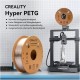 Пластик для 3D-принтера Creality Hyper PETG 1.75мм, black 2кг +white 2кг (3301030078)