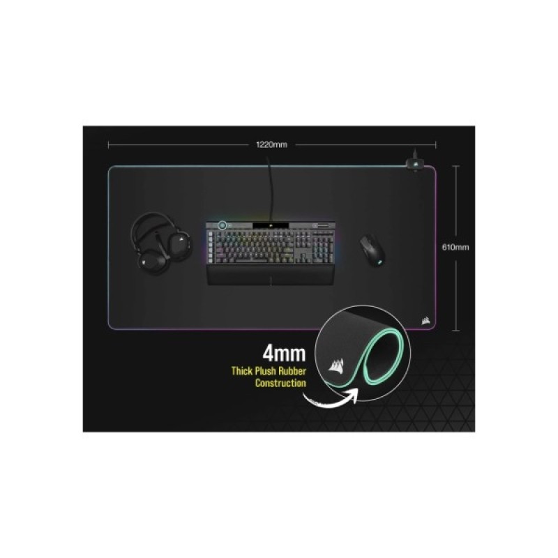 Килимок для мишки Corsair MM700 RGB 3XL (CH-9417080-WW)