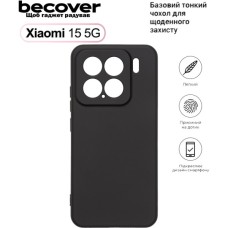 Чохол до мобільного телефона BeCover Xiaomi 15 5G Black (713781)