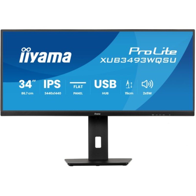 Монітор iiyama XUB3493WQSU-B6