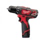 Шуруповерт Milwaukee M12 BDD-202C, 30 Нм (4933441915)