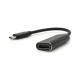 Перехідник USB-C to HDMI F 0.1m 4K black Voltronic (YT-C-Type-C(M)/HDMI(F)Bk)