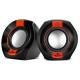 Акустична система REAL-EL S-50 black-red