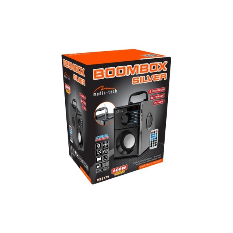 Акустична система Media-Tech Boombox BT 15W Black (MT3179)