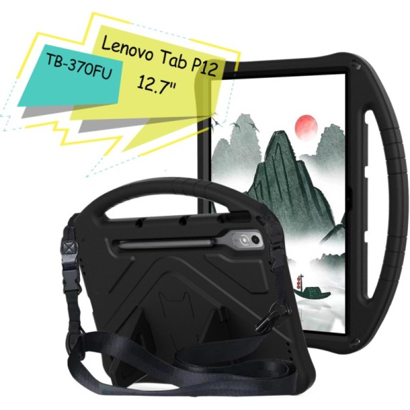 Чохол до планшета BeCover Protected Cover Lenovo Tab P12 12.7" TB-370FU Black (713102)