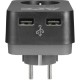 Мережевий фільтр живлення APC Essential SurgeArrest 1 Outle, 2 USBt (PME1WU2B-RS)