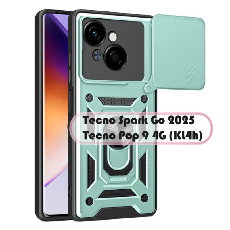 Чохол до мобільного телефона BeCover Tecno Spark Go 2025/ Pop 9 4G Dark Green (713681)