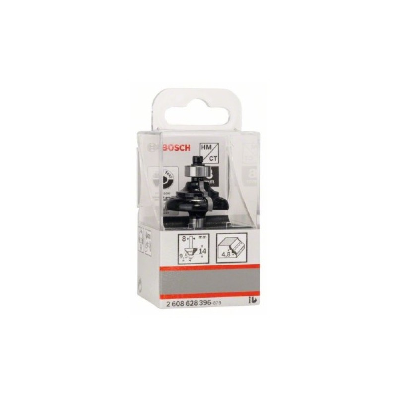 Фреза Bosch Professional профільна C, Std, S8, R4.8 B9.5, L14 (2.608.628.396)
