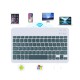 Клавіатура BeCover (245х150 мм) Bluetooth UA Dark Green (713406)