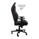 Крісло ігрове GT Racer X-8009 Dark Gray/Black (X-8009 Fabric Dark Gray/Black)