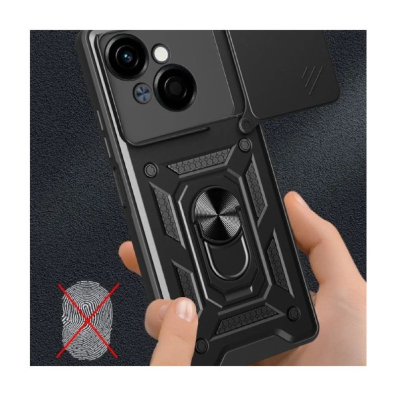 Чохол до мобільного телефона BeCover Military Tecno Spark Go 1 (KL4) Black (713073)