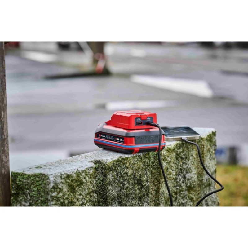 Адаптер для інструменту Einhell USB акумуляторний TC-CP 18 Li USB A/C - Solo, PXC, 18В, Type-A/Type-C, 2A (4514148)