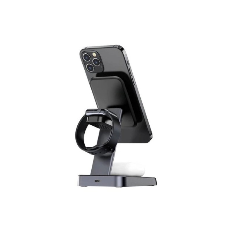 Зарядний пристрій Acefast Wireless QI 3in1 18W E3 (6974316280903)