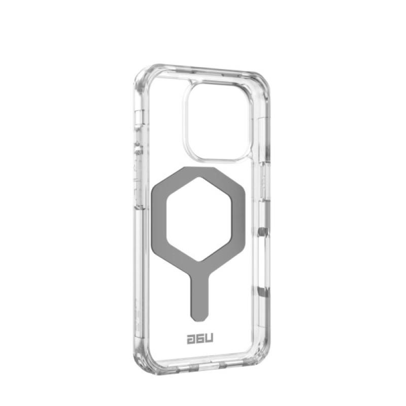 Чохол до мобільного телефона UAG iPhone 16 Pro Plyo Magsafe Ice/Silver (114480114333)
