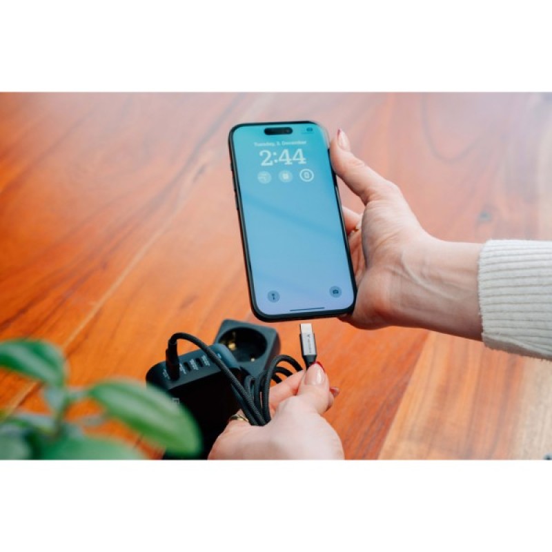 Дата кабель USB-C to USB-C 1.2m 60W black Verbatim (31845)