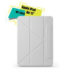 Чохол до планшета BeCover Ultra Slim Origami Magnetic Apple iPad Air 11" M2/M3 (2024/2025) Gray (712958)