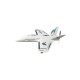Літаюче крило ATOMRC Dolphin PRO white RTH (DPWRTH)
