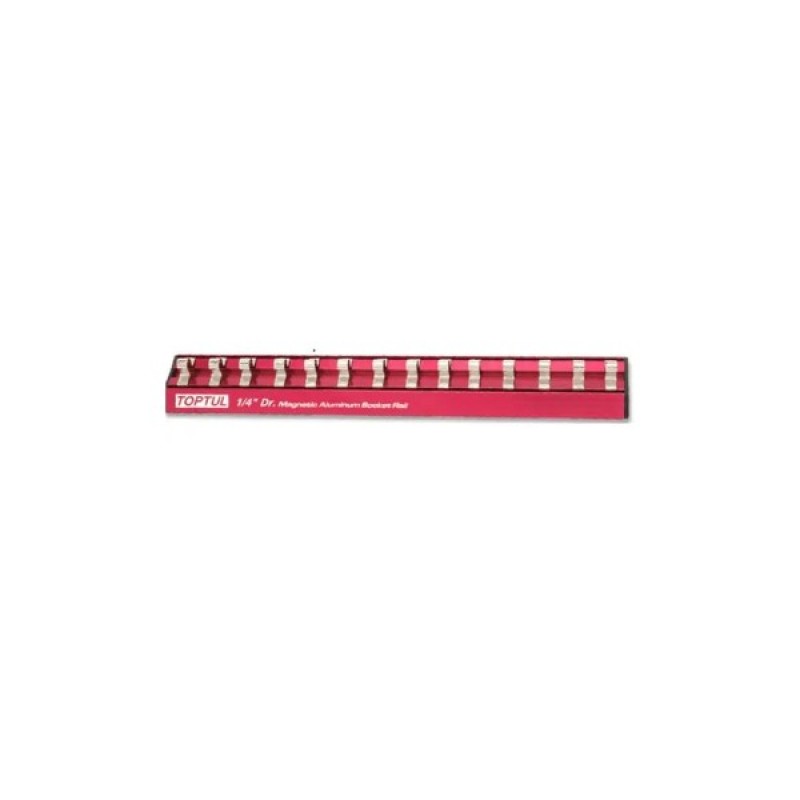 Полиця для інструменту Toptul планка для головок (магнітна) 3/8"x240x12шт (PBKB3R2412)