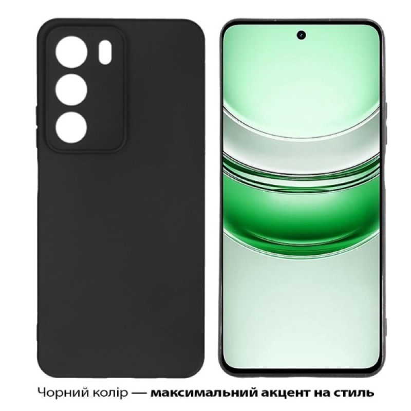 Чохол до мобільного телефона BeCover Silicone Realme C71 Black (713779)