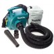 Пилосос будівельний Makita аккумуляторный LXT, 18В, 54Вт, 3л (DVC350Z)