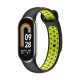 Ремінець до фітнес браслета BeCover Vents Style для Xiaomi Mi Smart Band 10 Black-Green (713629)