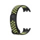 Ремінець до фітнес браслета BeCover Vents Style для Xiaomi Mi Smart Band 10 Black-Green (713629)