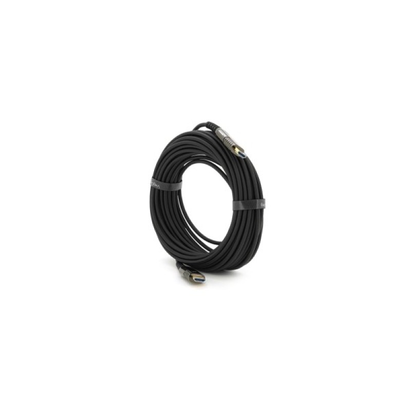 Кабель мультимедійний HDMI M to HDMI M 12.0m V2.0 4K UHD black VEGGIEG (YT-HDMI(M)/(M)HA-12/19717)