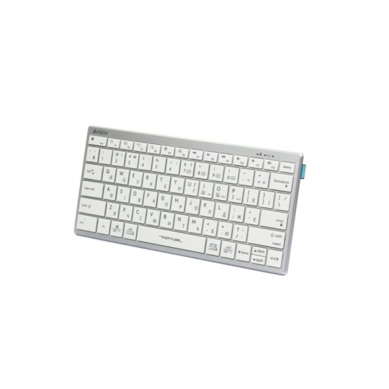 Клавіатура A4Tech FBX51C Wireless/Bluetooth White (FBX51C White)