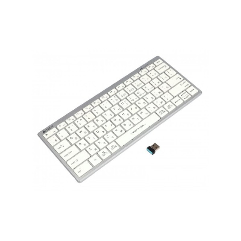 Клавіатура A4Tech FBX51C Wireless/Bluetooth White (FBX51C White)