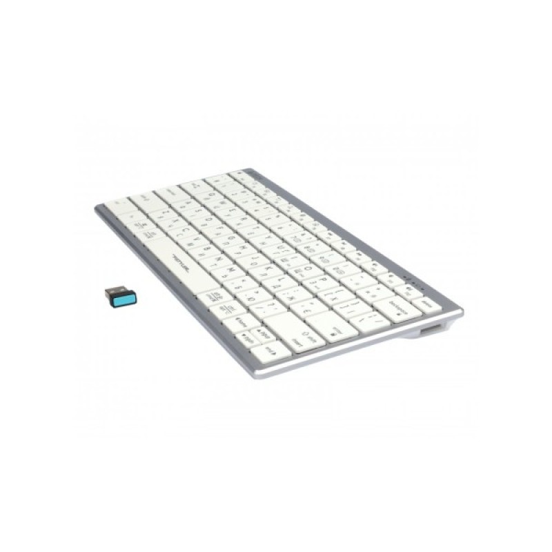 Клавіатура A4Tech FBX51C Wireless/Bluetooth White (FBX51C White)