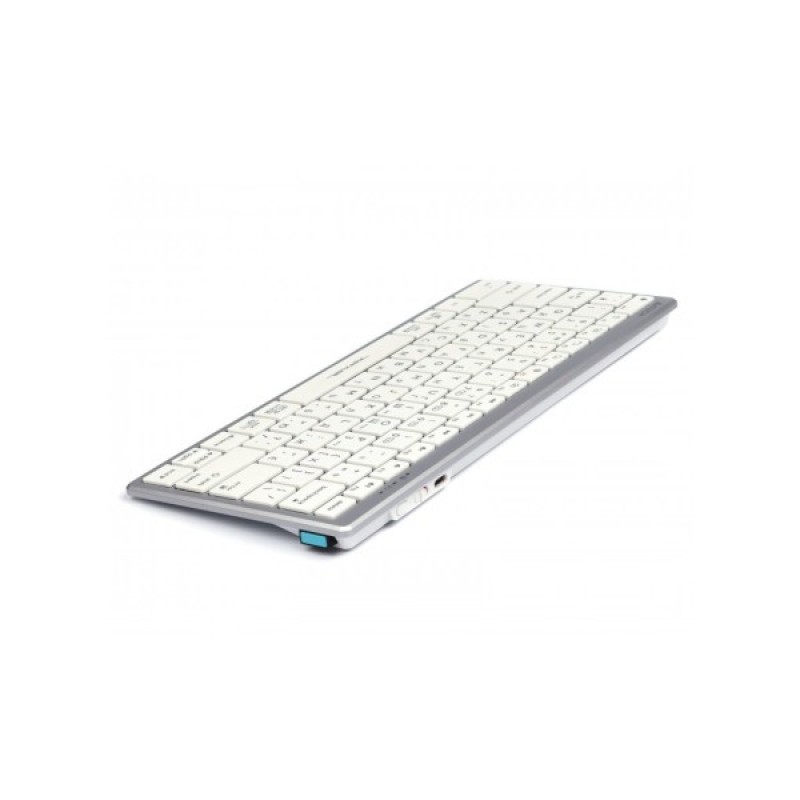 Клавіатура A4Tech FBX51C Wireless/Bluetooth White (FBX51C White)